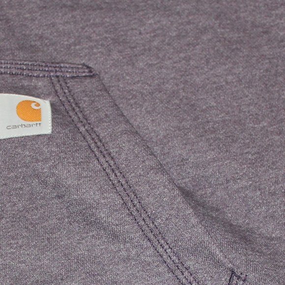 Carhartt Clarksburg Purple Sherpa Lined Zip Sweatshirt Hoodie Women 1X 2X 3X NWT - Picture 5 of 8